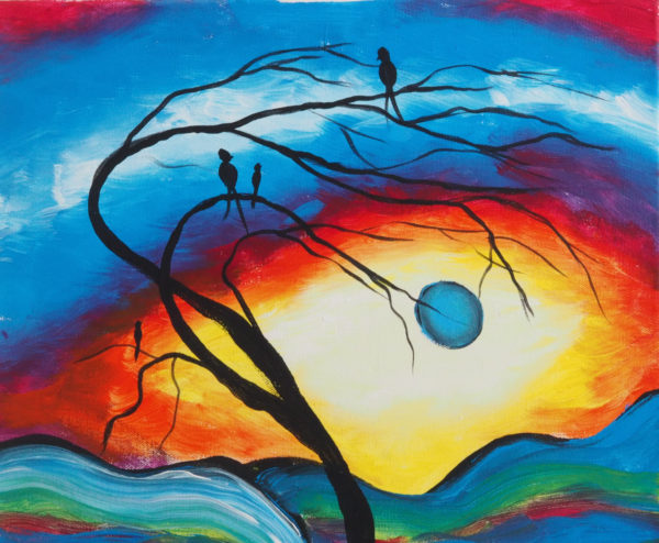 Rising sun